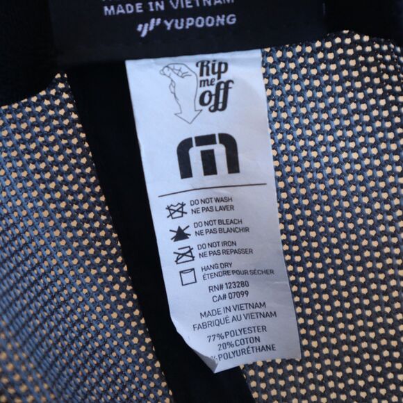 NWT Travis Mathew Cruz Trucker Baseball Cap Flexfit Snapback Golf Black Heather - Picture 12 of 12